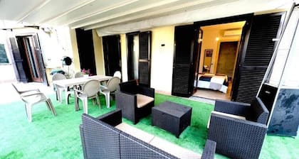 2 bedroom rental house with a terrace