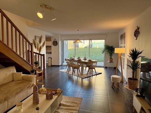 Spacious and cozy house in Metz near the center with garden and terrace