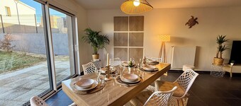 Spacious and cozy house in Metz near the center with garden and terrace