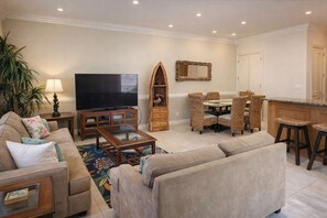 Living area - Island Time #4 (South Padre Island)