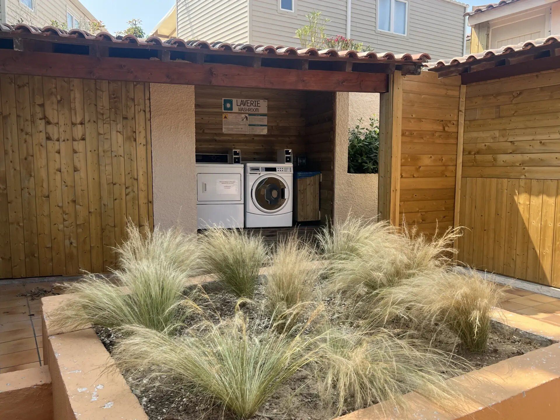 Enceinte de l’hébergement