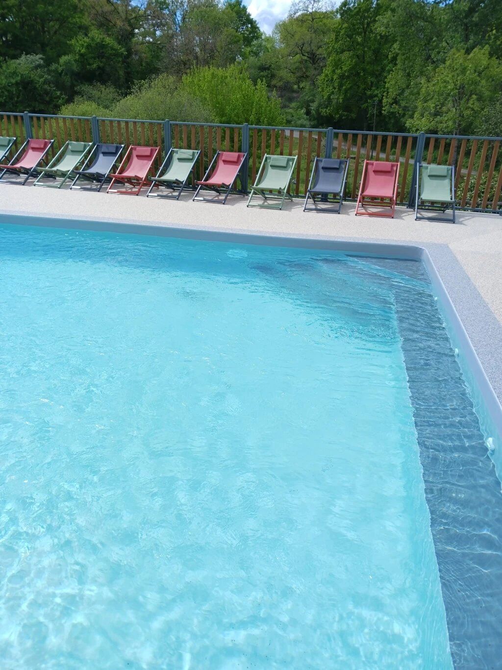 Una piscina climatizada