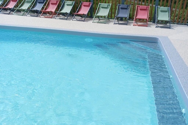 Una piscina climatizada