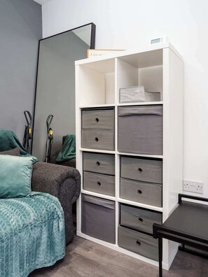 1 bedroom, iron/ironing board, free WiFi, bed sheets