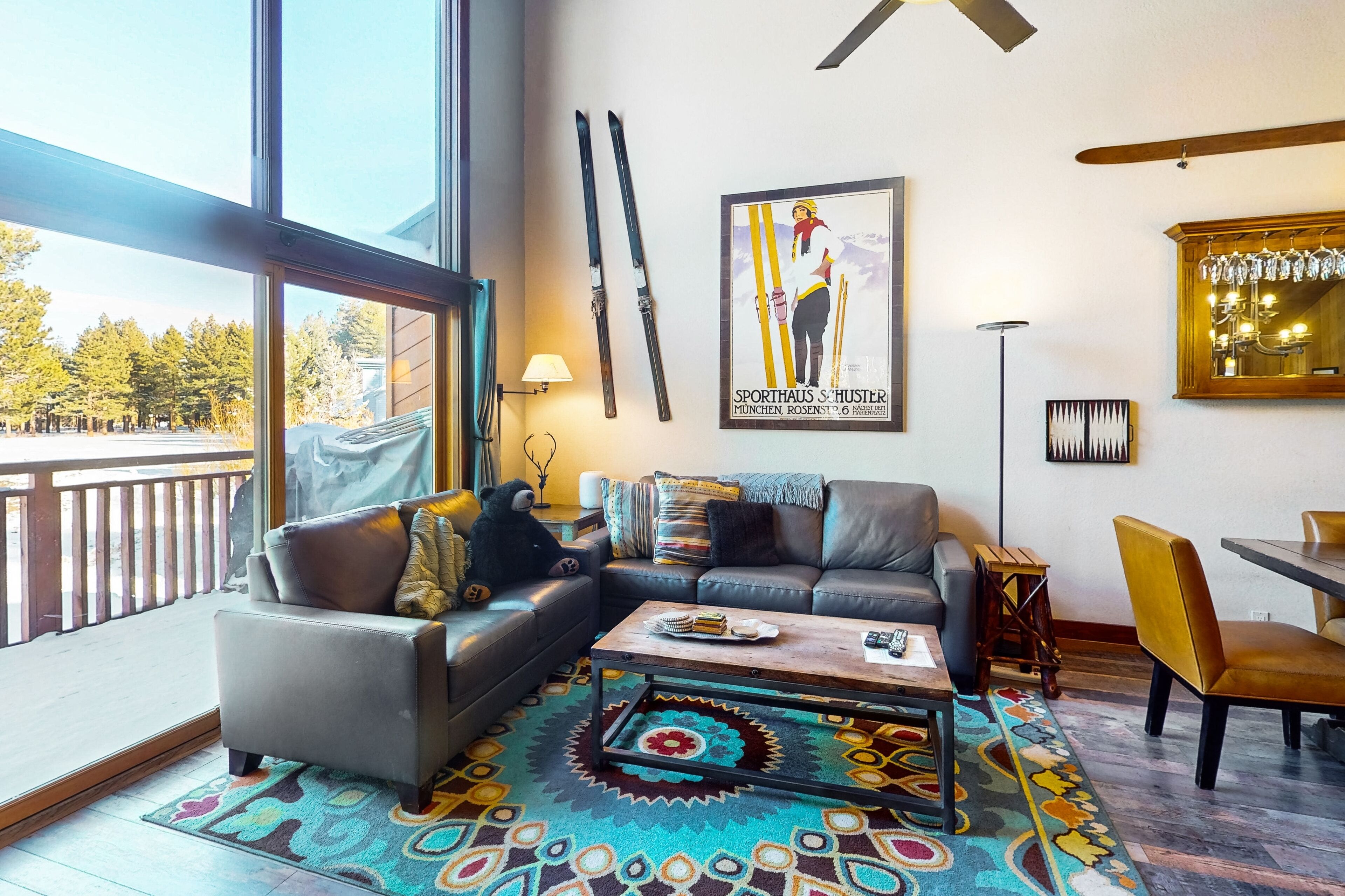 TV, fireplace, DVD player