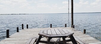 Picturesque lakefront property on Lake June.