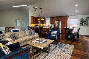 TV, video games, foosball, table tennis