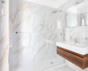 Bathroom - [Suite1] - P. Bath, Airport, Fiera, P. Leonardo (Lazio)