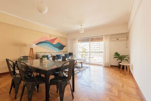 Apartment, Balcony, City View | Living area - MOT Juncal 2800 (Buenos Aires)