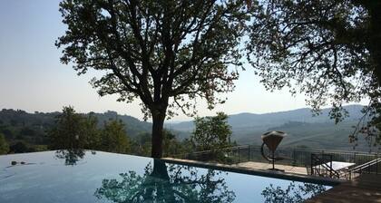 Beautiful 5-Bedroom Villa - Walk to Montepulciano w/Pool, Jacuzzi & Fitness Room
