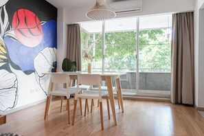 Comfort Apartment, Balcony, City View | Living area - FLIPHAUS Gregoria Perez 3500 (Buenos Aires)