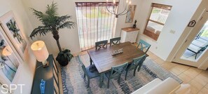 House, Multiple Beds, Pool Access, Partial Ocean View (Tranquil Turquoise Retreat) | Dining