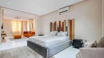 Family Apartment, Balcony, City View | 2 bedrooms, desk, laptop workspace, blackout curtains