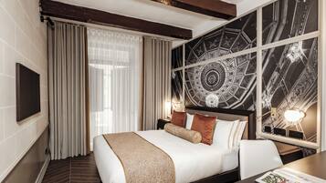 Premium Room | Frette Italian sheets, premium bedding, pillowtop beds, minibar