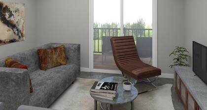 Charming 1-bedroom apartment with full kitchen and modern conveniences.