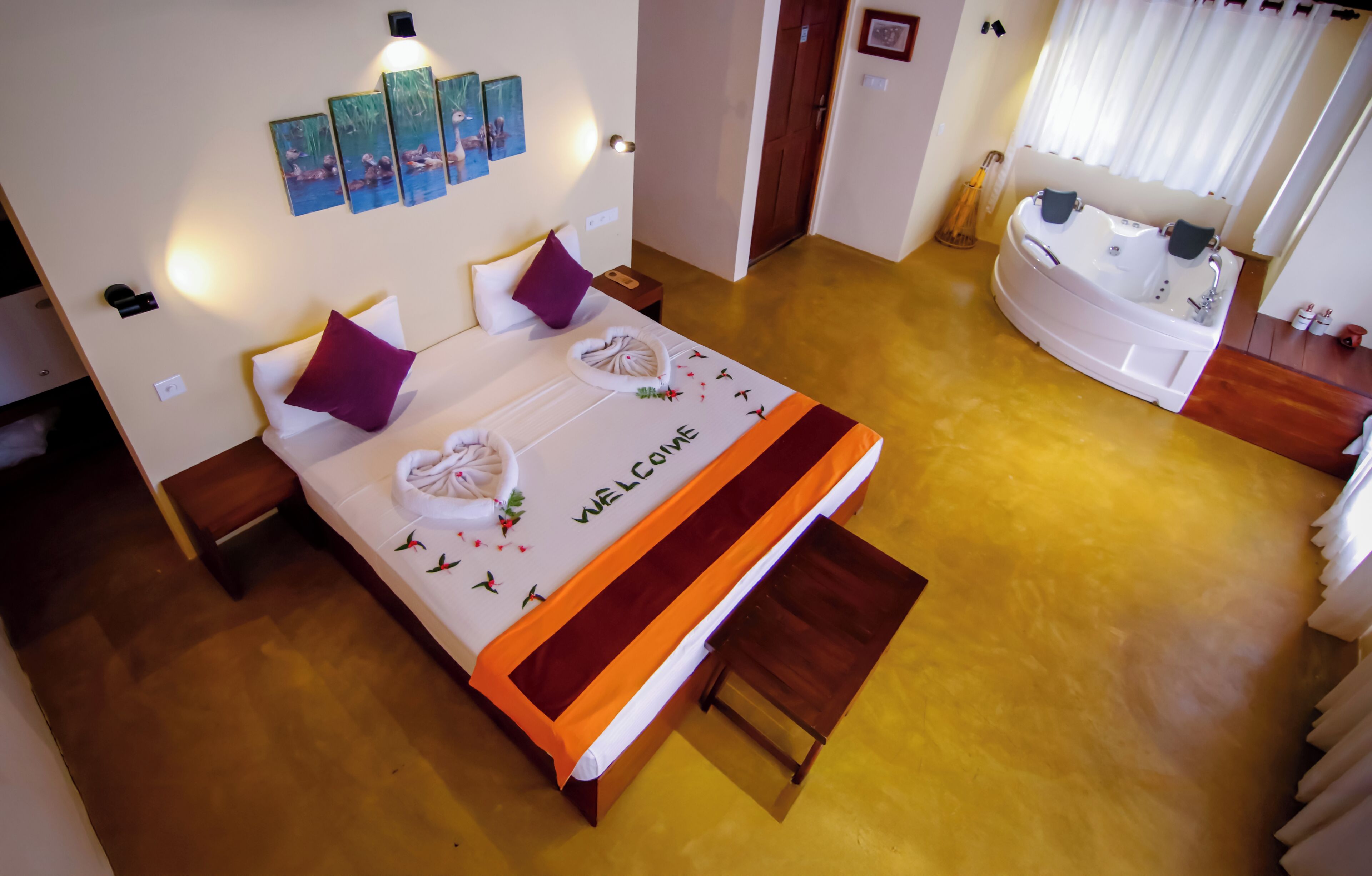 Individually furnished, desk, soundproofing, bed sheets