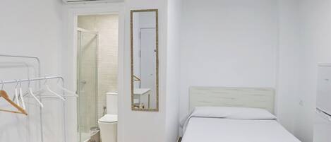 1 quarto, roupa de cama