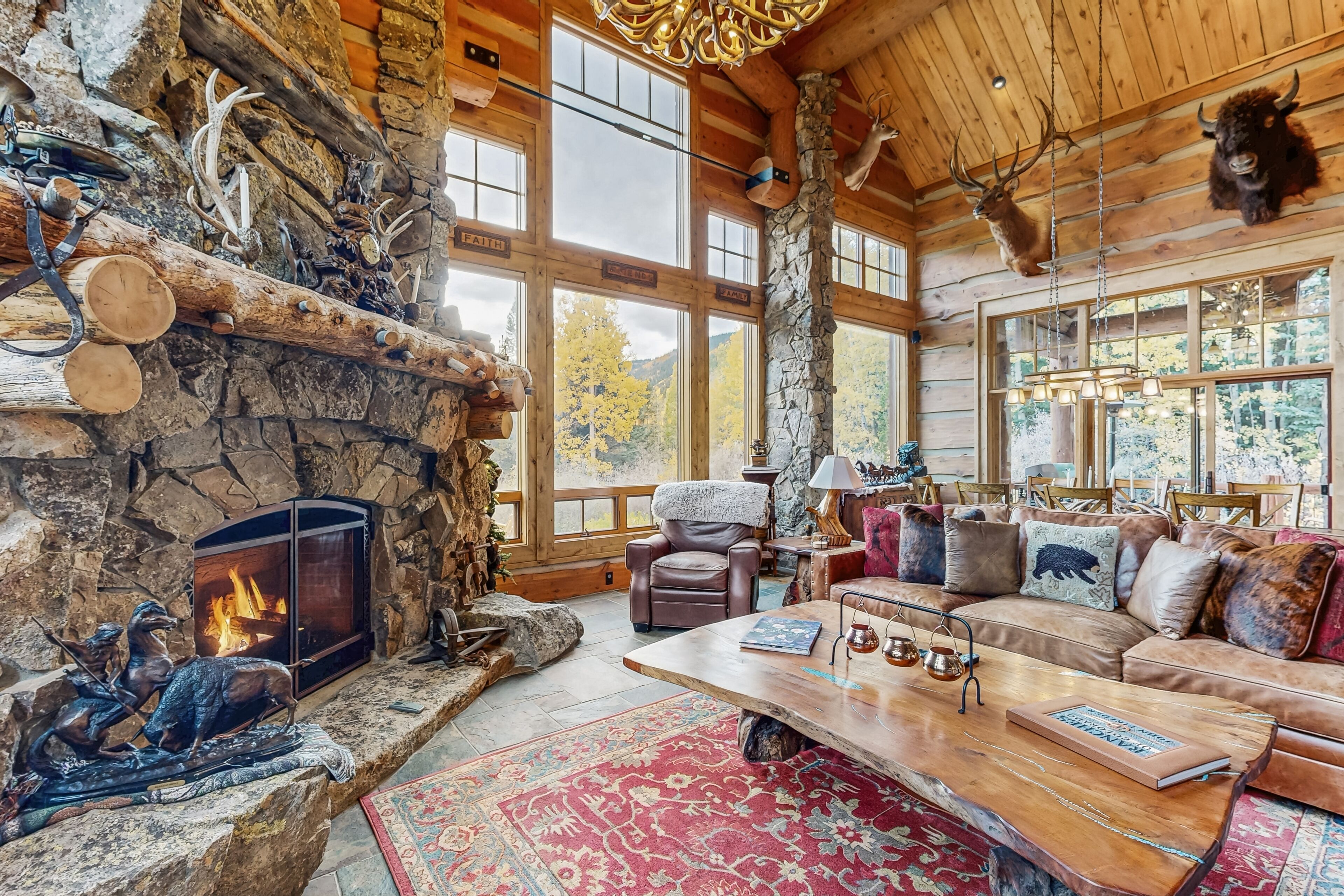 Televisio, takka, DVD-soitin