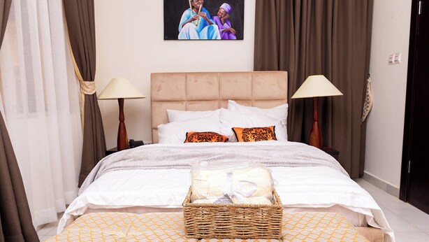 Deluxe Apart Daire, Balkon, Şehir Manzaralı | 1 yatak odası, masa, dizüstü bilgisayar çalışma alanı, güneşlik/perde 