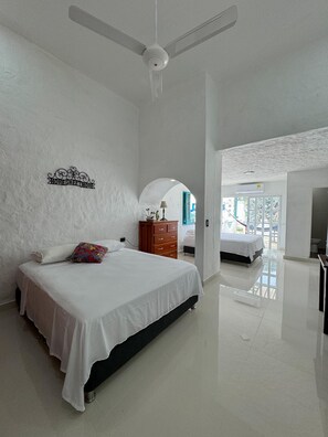 4 chambres, Wi-Fi, literie fournie