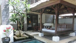 Property grounds - VILLA APARTMENT 3 BEDROOMS SWIMMING POOL 300 M BEACH (Bali)