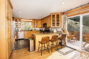 Fridge, microwave, oven, stovetop - Spacious Mountain Chalet - Park City, Game Room, Near 7 Ski Resorts, 4 Balconies (Park City)