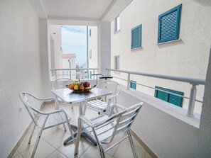 Classic Apartment, Balcony, Partial Sea View | Terrace/patio - Ivan Apartmani (Petrovac)