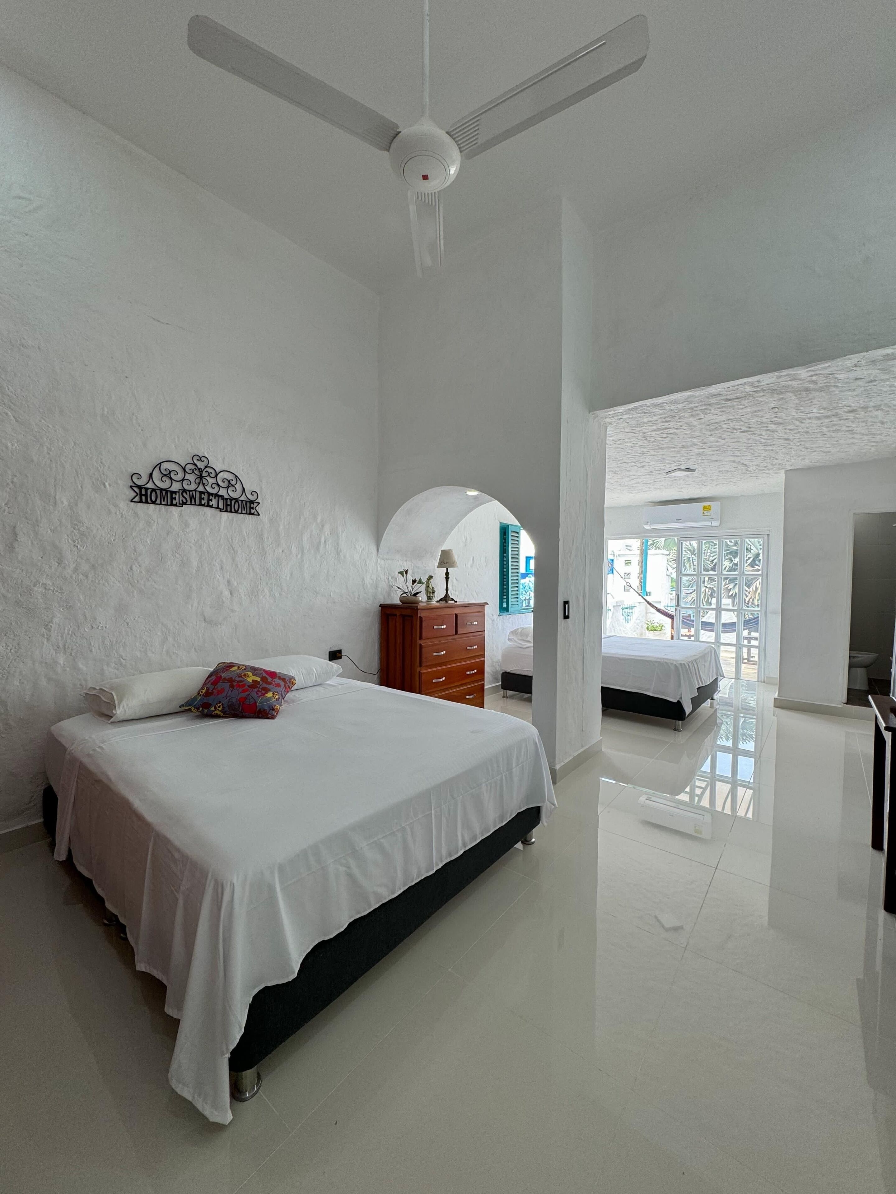 4 間睡房、床單