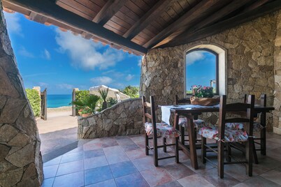 Front-sea Unique Secluded Villa for Families and Friends in the Sinis Peninsula