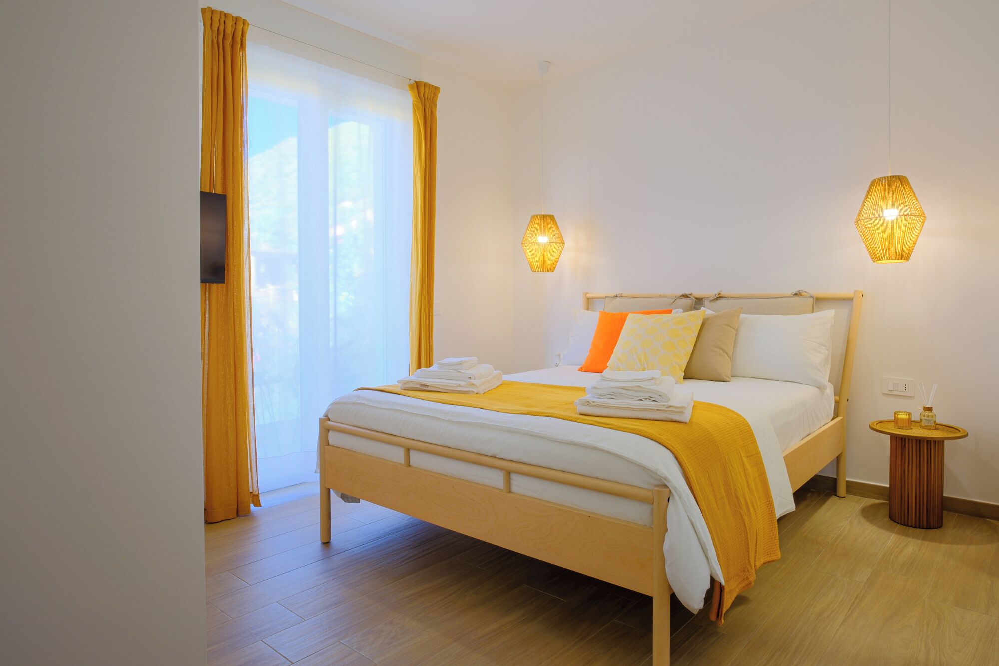 3 dormitorios y ropa de cama