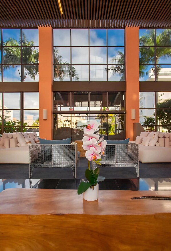 Interior - Studio in Jurerê Internacional - Feet in the sand (Jurere Leste Florianópolis)