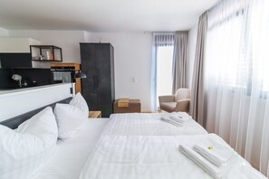1 Schlafzimmer, Zimmersafe, Reisekinderbett, kostenloses WLAN