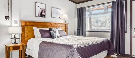 1 sovrum, internet och sängkläder