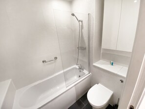 Shower, hair dryer