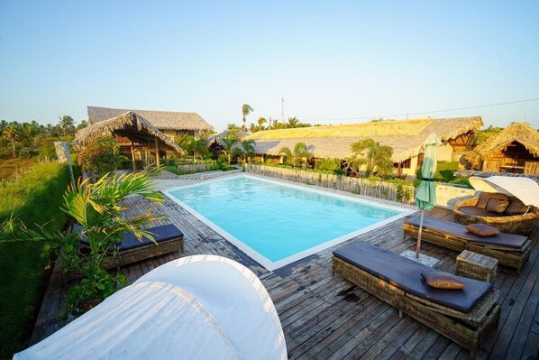 Room, 1 Bedroom, Accessible, Smoking | Pool | Outdoor pool