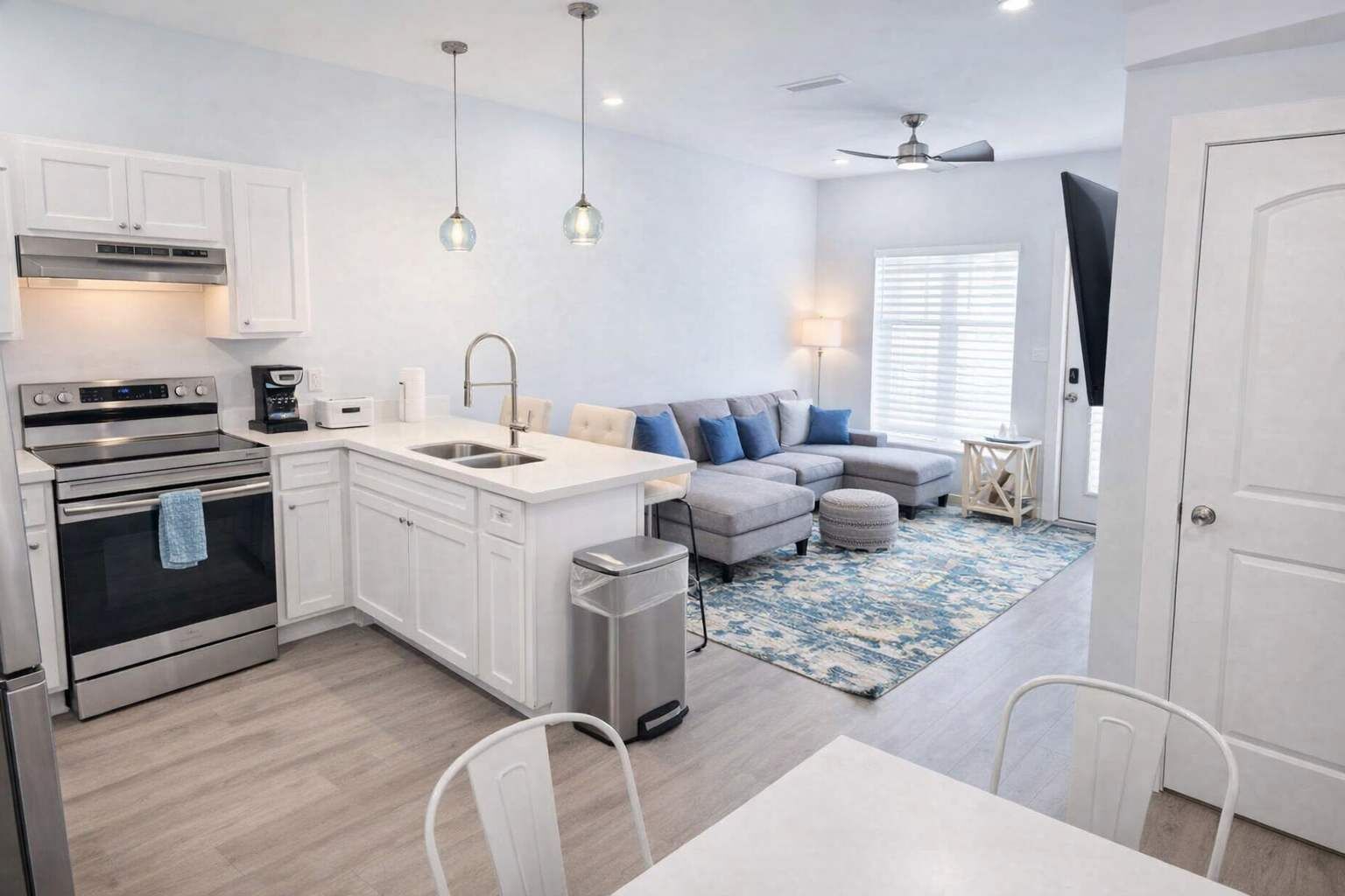 Townhouse, Beberapa Tempat Tidur, dapur, pemandangan kebun (Villas de Laguna 2) | Interior