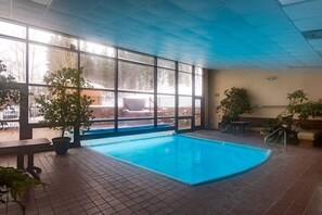 Indoor pool, a heated pool