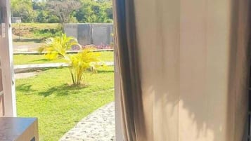 Economy Cabin, 1 Double Bed, Patio, Garden View