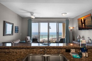 Appartement, 1 queensize bed met slaapbank (Ariel Dunes II 2105) | Interieur