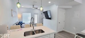 Appartement, Meerdere bedden, keuken, uitzicht op tuin (Villas de Laguna 3) | Interieur