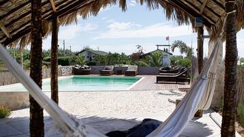 Room, 1 Bedroom, Accessible, Smoking | Pool | Outdoor pool
