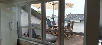 Duplex apartment over 2 levels with roof terrace near the Elbe in Dresden-Blasewitz