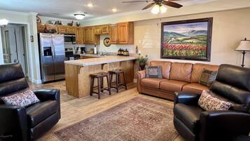 Smart TV, foosball, table tennis