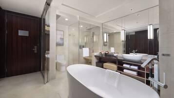 Zimmer, 2 Einzelbetten (High Floor) | Badezimmer