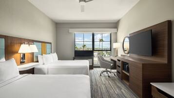 Ropa de cama de alta calidad, cortinas opacas, wifi gratis