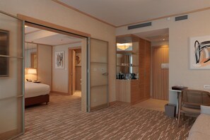 Suite, 1 Bedroom | In-room safe, blackout drapes, soundproofing, iron/ironing board - Hotel Preko Ugljan Island, Curio Collection By Hilton (Preko)
