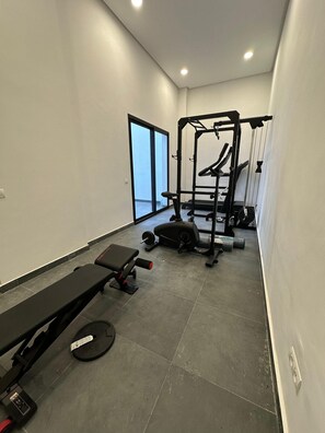 Fitness facility - Modern, central studio with gym and parking Breton farmhouse (Casablanca)