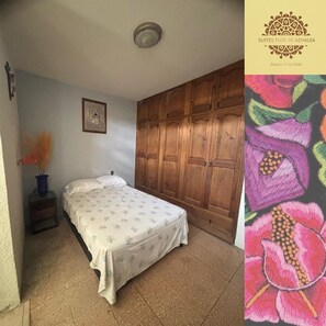 2 chambres, fer et planche à repasser, Wi-Fi, draps fournis