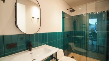 Apartamento luxo, vista para o jardim | Banheiro