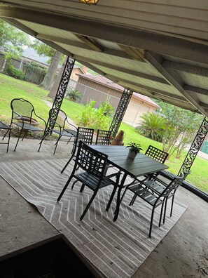 Outdoor dining